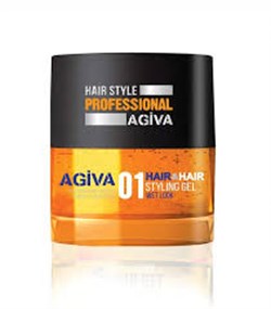 Agiva Hair & Hair Styling Gel 01 Wet Look 200 Ml