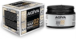 Agiva Hairstyling Wax 02 Siyah 120 Gr