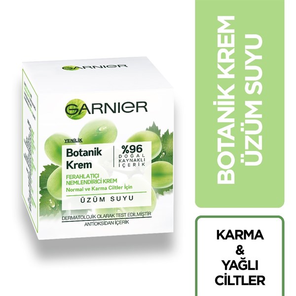 Garnier Ferahlatıcı Botanik Üzüm Krem Normal Ve Karma 50 Ml