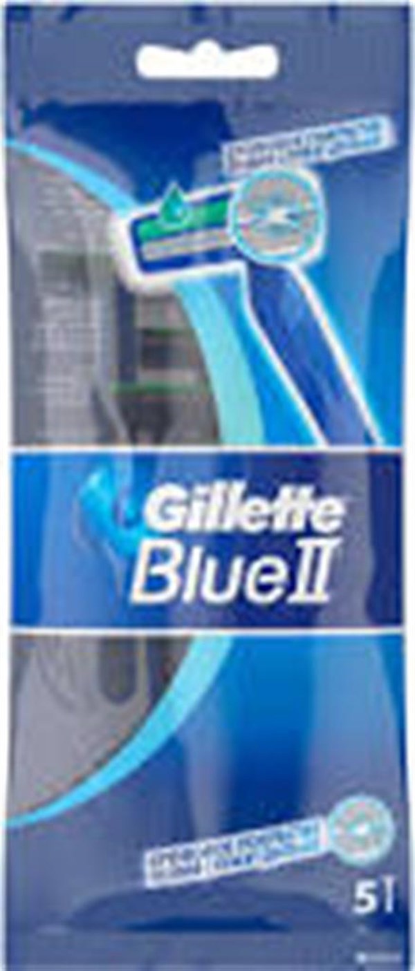 Gillette Blue2 Klasik Kullan-At Tıraş Bıçağı (5'Li Paket)