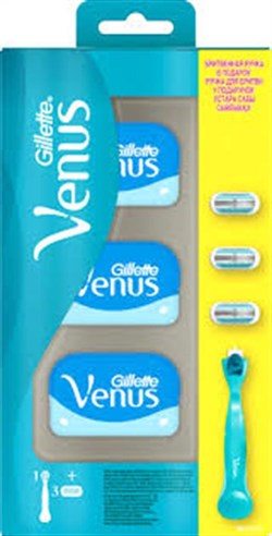 Gillette Venus Özel Başlangıç Paketi Rahat Tutuş + 3 Yedek