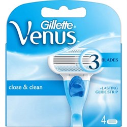 Gillette Venus Yedek Kadın Tıraş Bıçağı 4'lü