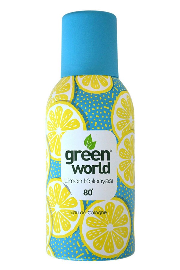 Green World Kolonya Aerosol Limon 150Ml