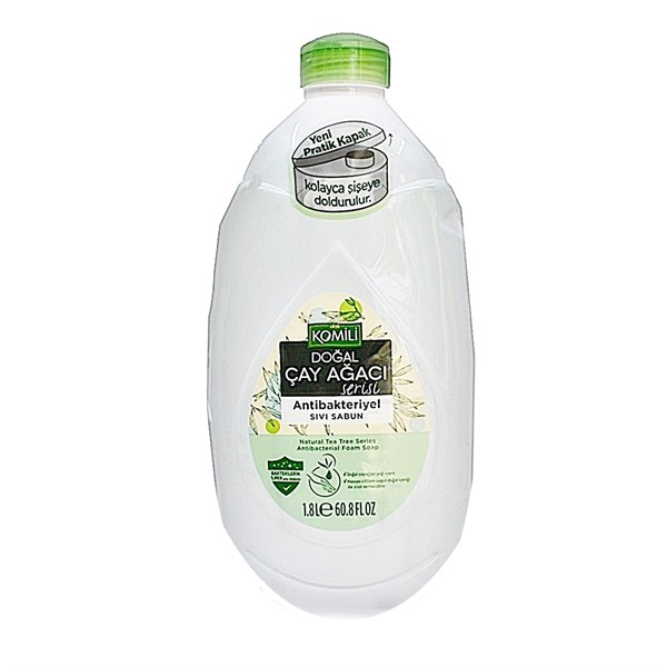 Komili Doğal Çay Ağacı Serisi Antibakteriyel Sıvı Sabun 1.8 Lt