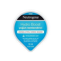 Neutrogena Hydro Boost Yoğun Nemlendirici Anında Etkili Krem - Maske