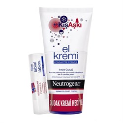 Neutrogena Parfümlü El Kremi + Dudak Nemlendirici Hediyeli