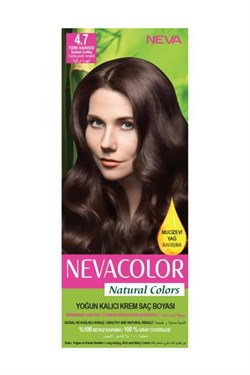 Neva Color Natural Colors Saç Boyası 4.7 Türk Kahve