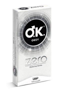 Okey Zero Ekstra İnce Formlu Prezervatif 10'lu