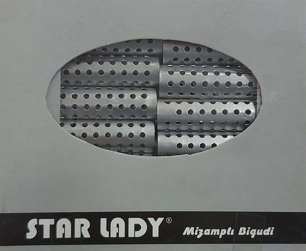 Star Lady Alüminyum Bigudi No 4